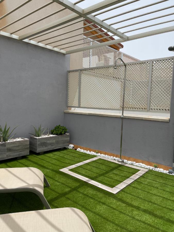 Atico "Turquesa Beach" Con Piscina, Terraza Y Barbacoa Sardina Екстер'єр фото