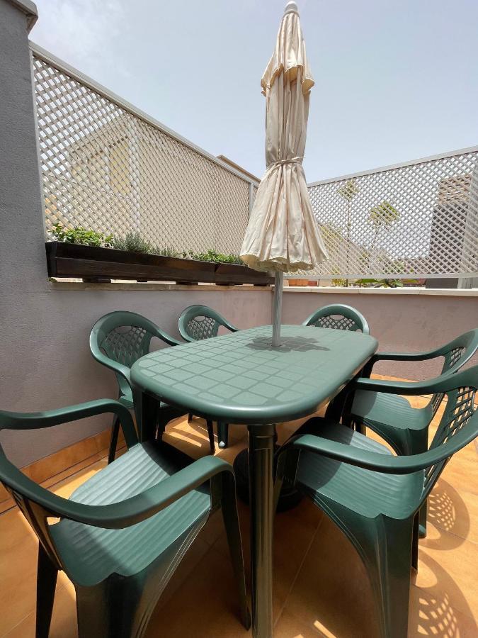 Atico "Turquesa Beach" Con Piscina, Terraza Y Barbacoa Sardina Екстер'єр фото